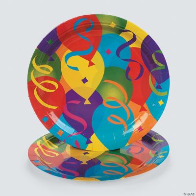 Paper Balloon Dinner Plates