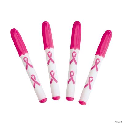 Pink Awareness Ribbon Mini Pens