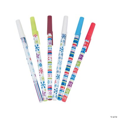 Winter Stick Pen Assortment