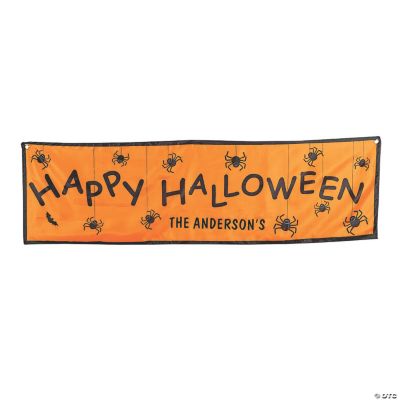 Personalized Halloween Banner