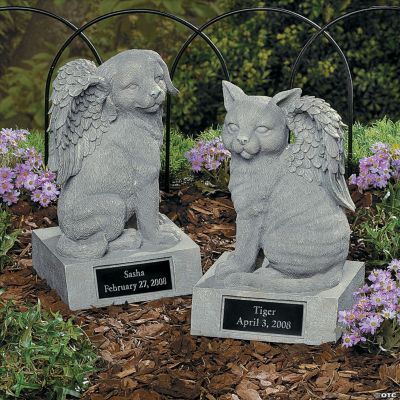 Personalized Memorial Dog Angel Statue