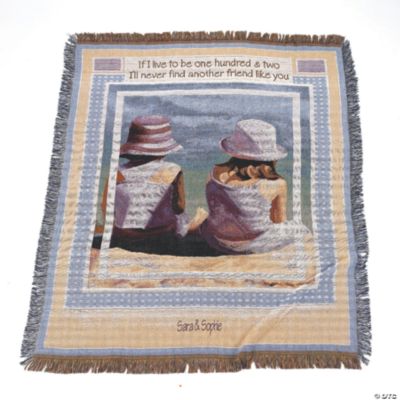 “Friends” Tapestry Throw