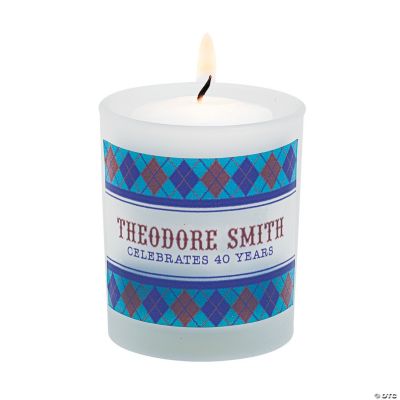 Personalized Touch Of Tradition Votive Candleholders