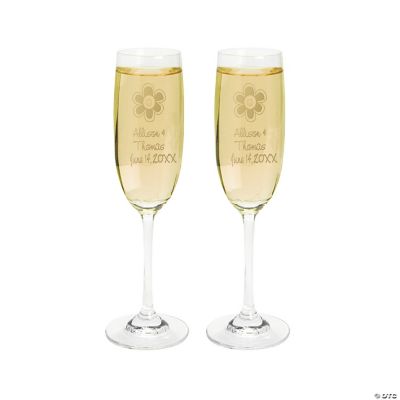 Personalized Darling Daisy Flutes