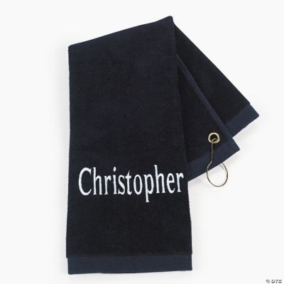 Blue Golf Towel