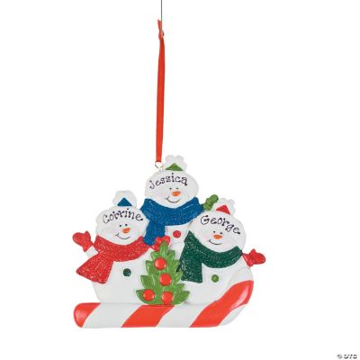 Snowmen Ornament - Three Snowmen