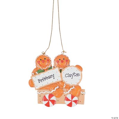 Two Gingerbread Men Ornament