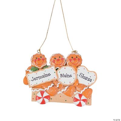 Three Gingerbread Men Ornament