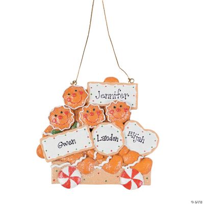 Four Gingerbread Men Ornament
