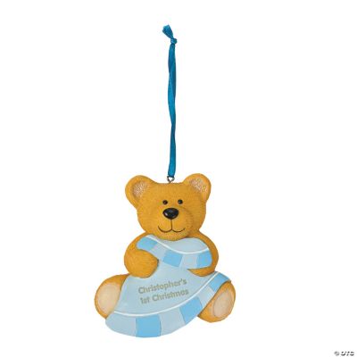 Baby's First Christmas Ornament - Boy