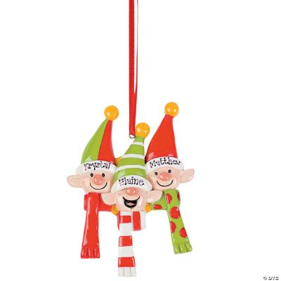 Three Elves Ornament