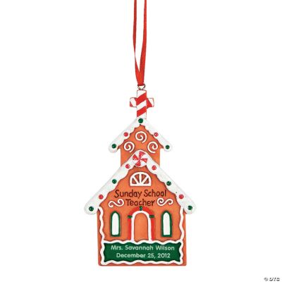 Personalized “Sunday School Teacher” Ornament