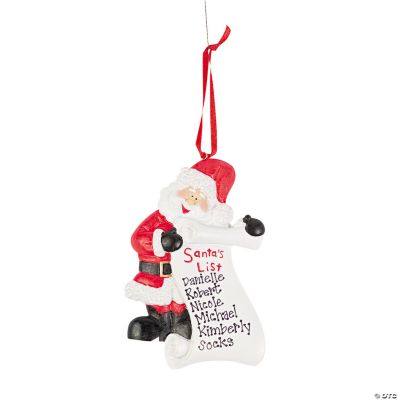 Personalized “Santa's List” Ornament