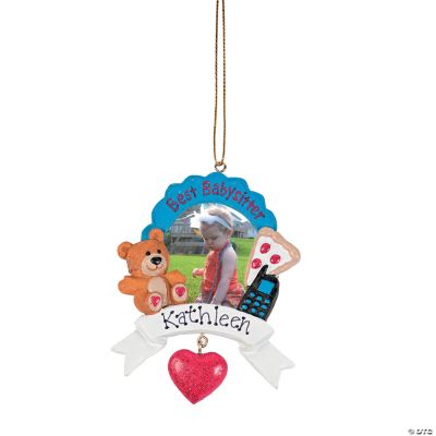 “Best Babysitter” Ornament