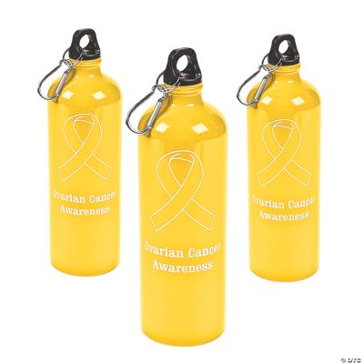 Yellow Awareness Water Bottle