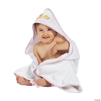 Personalized Pink Hooded Towel