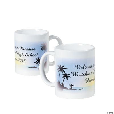 Personalized Luau Coffee Mug