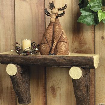 Log Shelf