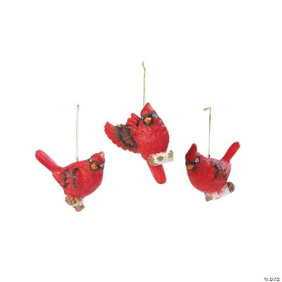 Cardinal Winter Ornaments