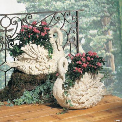 Swan Planter (Facing Left)