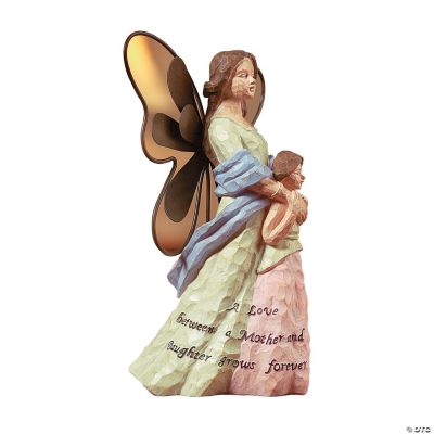 “Mother & Daughter” Tabletop Angel