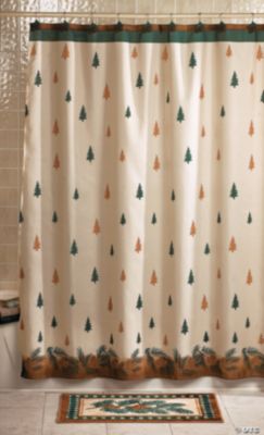 Lodge Shower Curtain