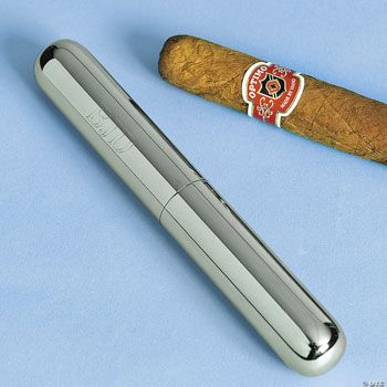 Personalized Single Cigar Holder