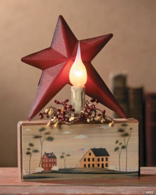 Americana Star Lamp