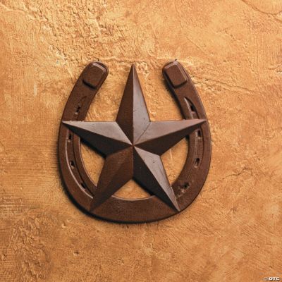 Rustic Horseshoe with Barn Star