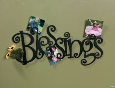 “Blessings” Photo Holder