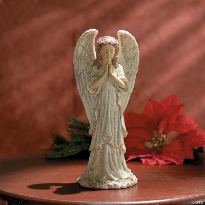 Praying Angel with Glitter