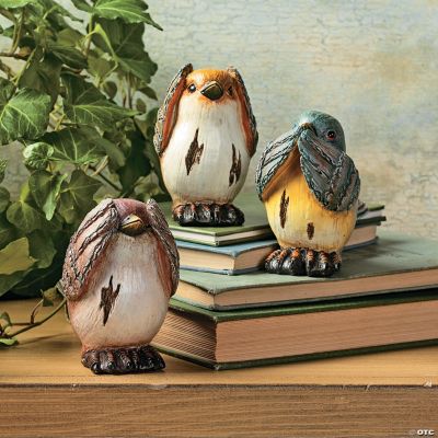 Hear, Speak & See No Evil Birds