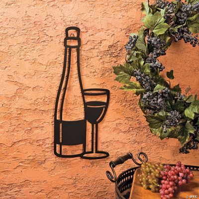 Silhouette Wine Bottle