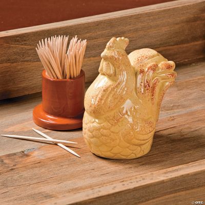 Rooster Toothpick Holder
