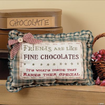 “Fine Chocolate” Pillow
