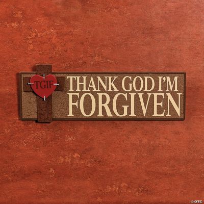 “T.G.I.F.” Religious Sign