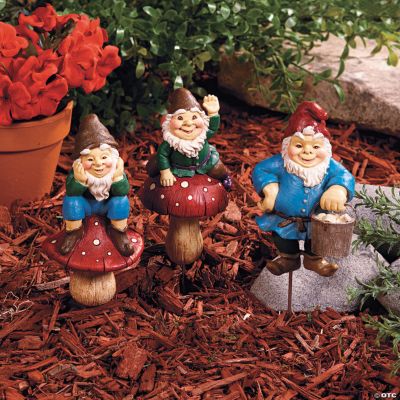 Gnome Plant Stakes