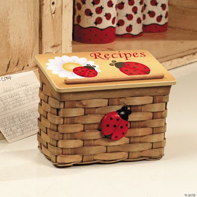Ladybug Recipe Box