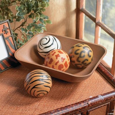 Animal Print Decorative Balls