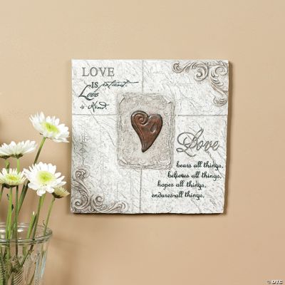 “Love” Plaque