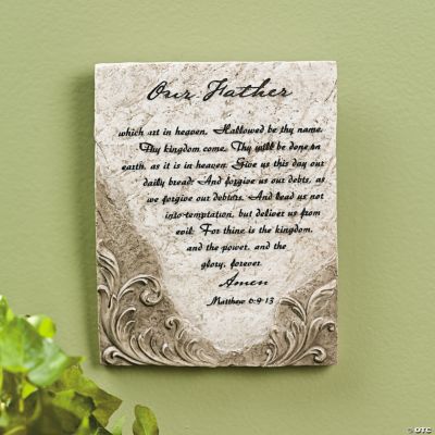 “Our Father” Plaque