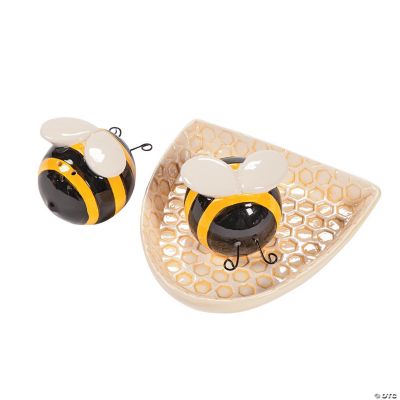 Bee Salt & Pepper Shakers