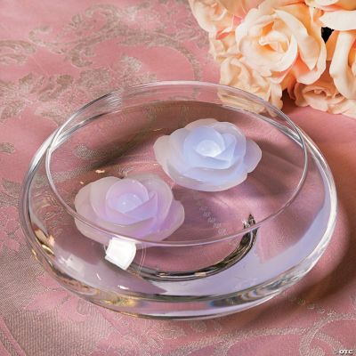 RoseShaped LED Floating Candles Oriental Trading Discontinued