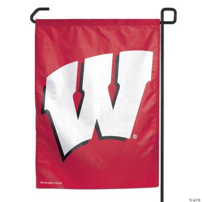 NCAA® Wisconsin College Football Garden Flag