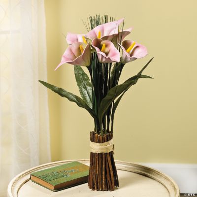 Standing Pink Calla Lilly Bundle
