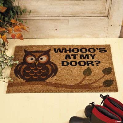 Owl Welcome Mat