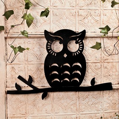 Owl Silhouette Wall Decoration