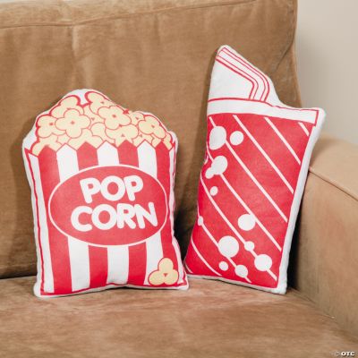 Popcorn & Soda Pillow Set