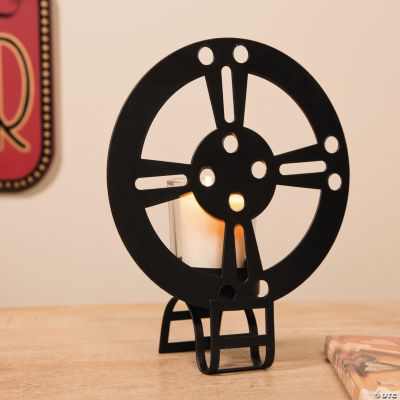 Silhouette Movie Night Candleholders