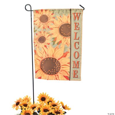 Mini Sunflower Garden Flag